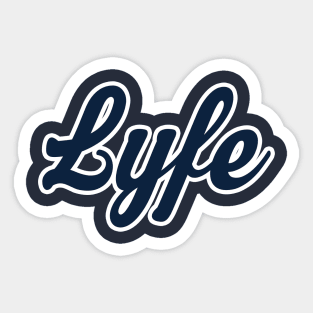 NY LYFE!!! Sticker